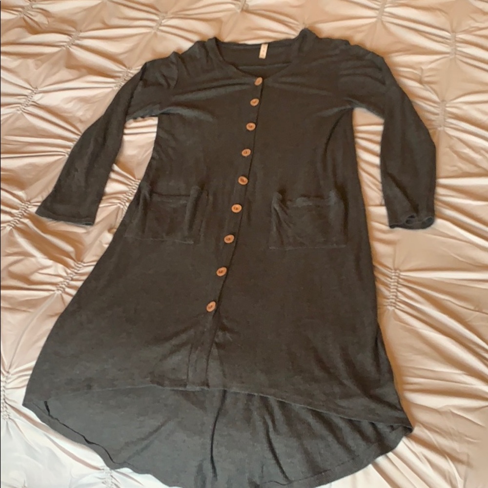 Ryleigh Thermal Cardigan - MTS - Royal + Reese